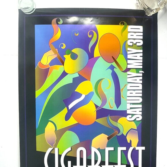 Cigarfest 2008 Split Rock Poconos Mountains Event Poster 24x36 Pennsylvania - Picture 3 of 5